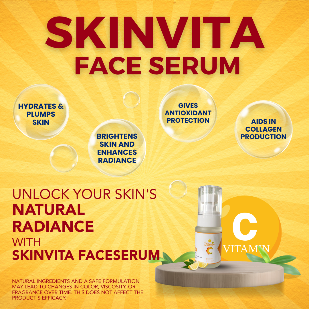 SkinVita Face Serum: Vitamin C Radiance & Renewal