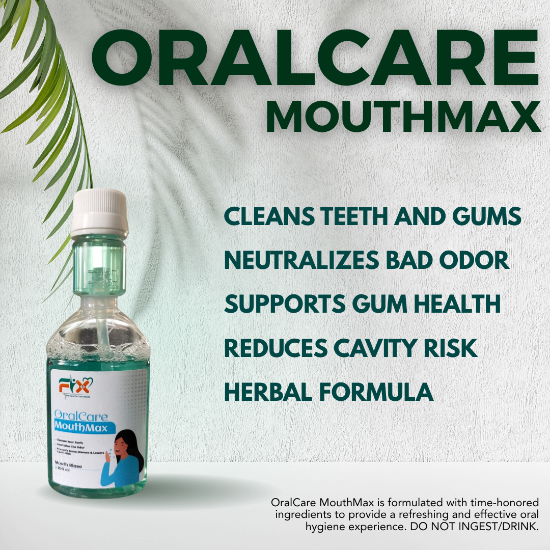 OralCare MouthMax: Natural Refreshment & Oral Hygiene